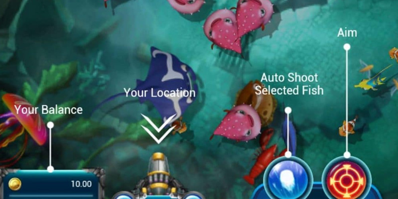 Cách Chơi Bắn Cá Xèng Hiệu Quả Tiết Lộ Từ Các Cao Thủ 77BET 4 Chọn bắn auto để đỡ mỏi tay và đảm bảo số đạn bắn ra